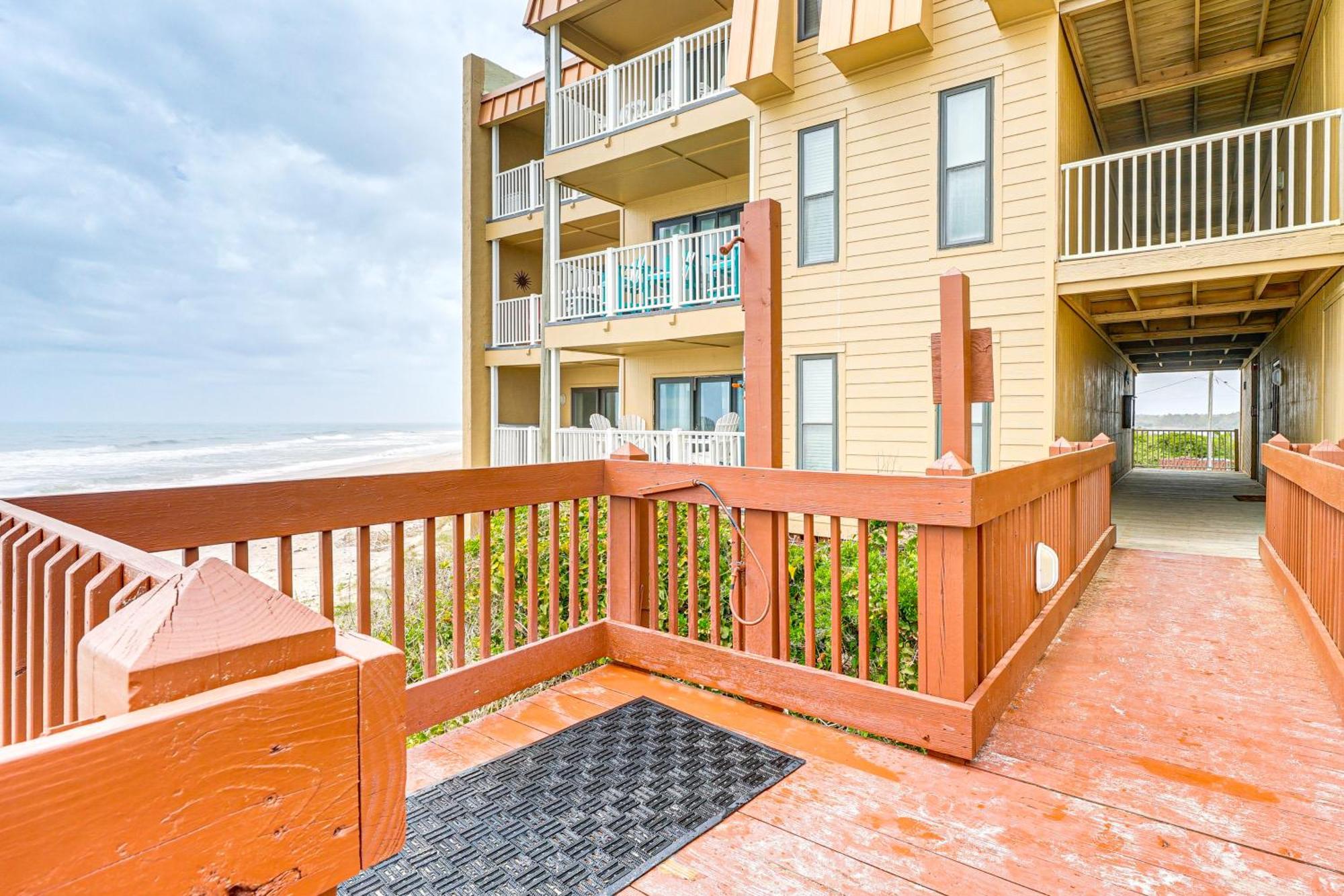 Airy Oceanfront Condo Beach Views And Pool Access! North Topsail Beach Exterior photo