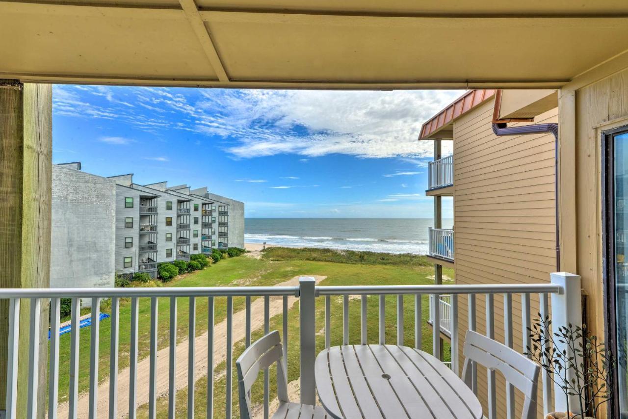 Airy Oceanfront Condo Beach Views And Pool Access! North Topsail Beach Exterior photo